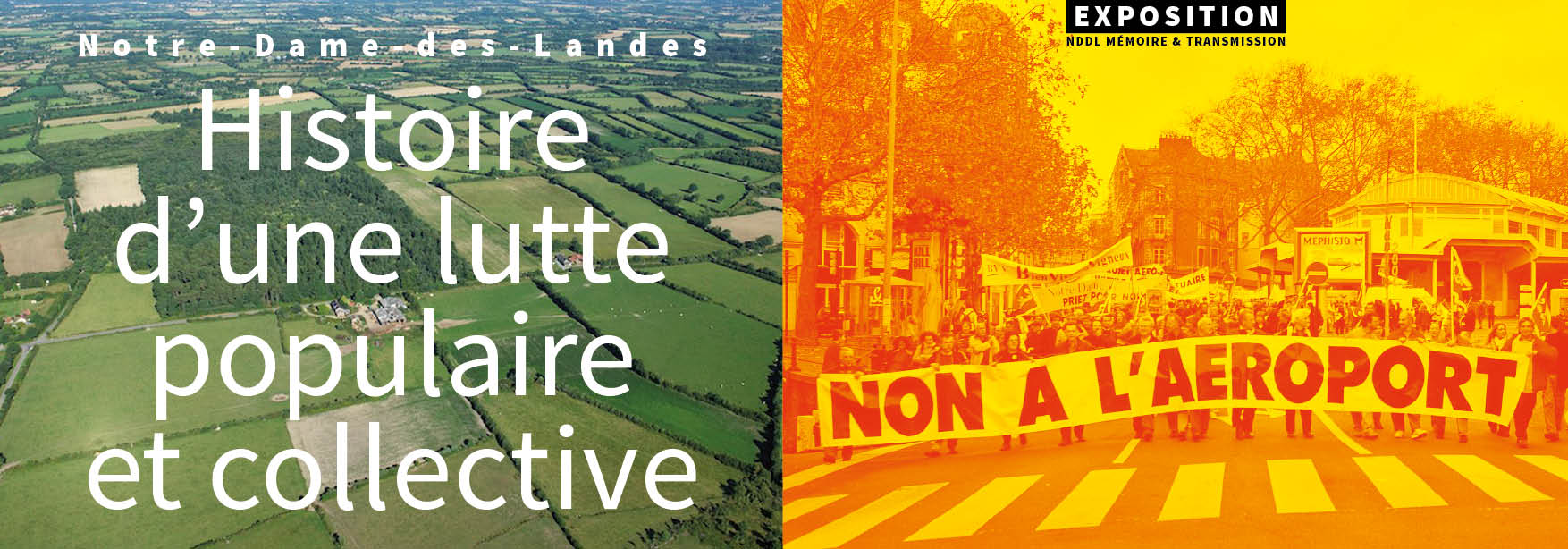 Jusqu’au 28 mai : « Notre-Dame-des-Landes — Histoire d’une lutte populaire » une exposition au Carrouège