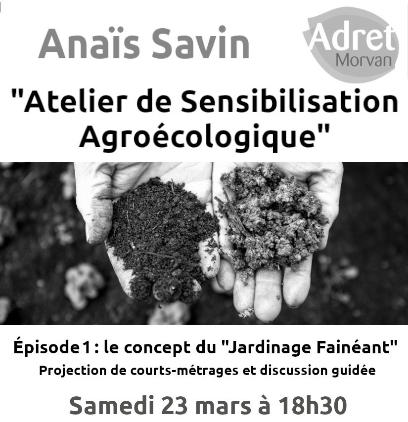Anaïs Savin propose un premier atelier de sensibilisation à l'agroécologie.