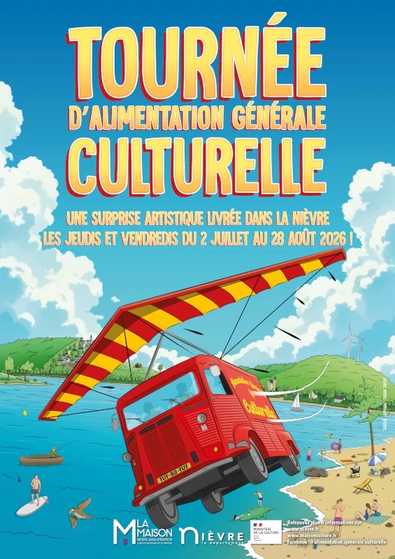 jeudi 20 août à 17h30, la tournée d’alimentation générale culturelle s’arrête au Carrouège