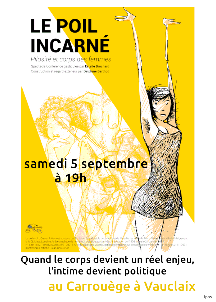 Le poil incarné, samedi 5 septembre à 19h