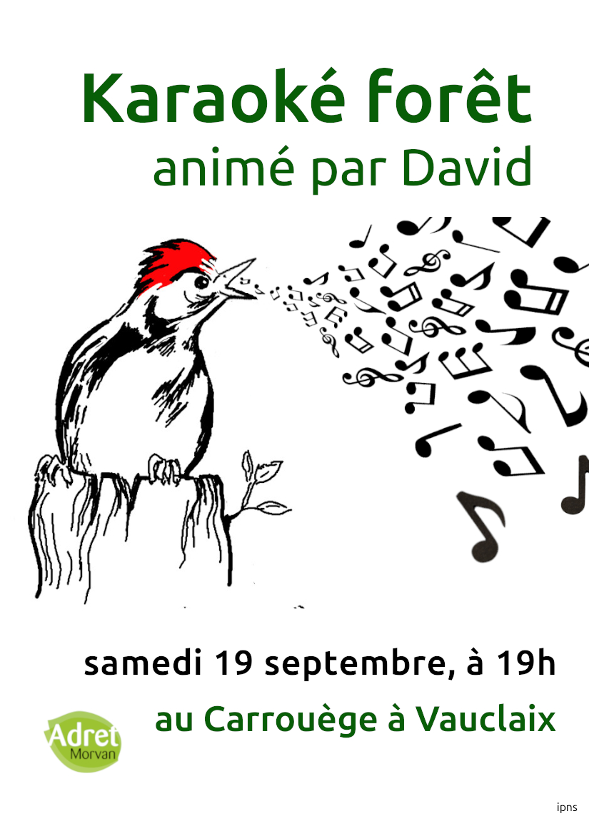 Karaoké forêt animé par David